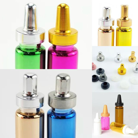 33 Premium Electroplated Glass Vials | Medical-Grade Serum Bottles & Freeze-Dried Powder Packaging (2ml-15ml) 