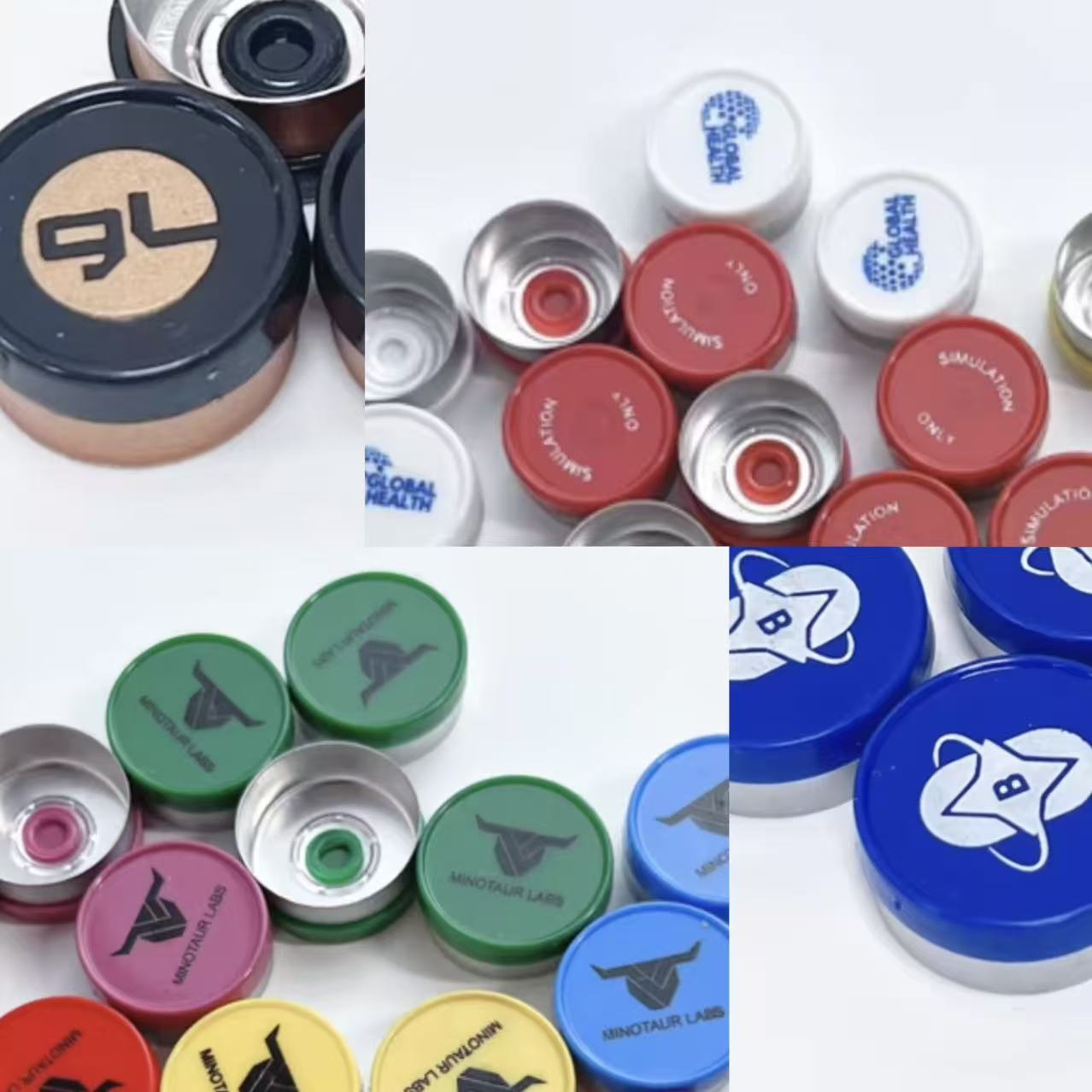 52 10ml crimp vial set