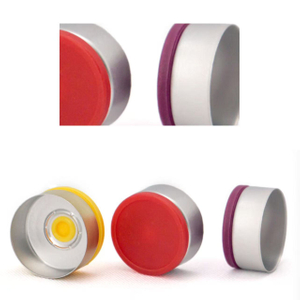 71 OB Type A Aluminum Plastic Flip Off Cap|thinner Plastic Cap, Longer Aluminum, Single-Use Security for B2B Pharma