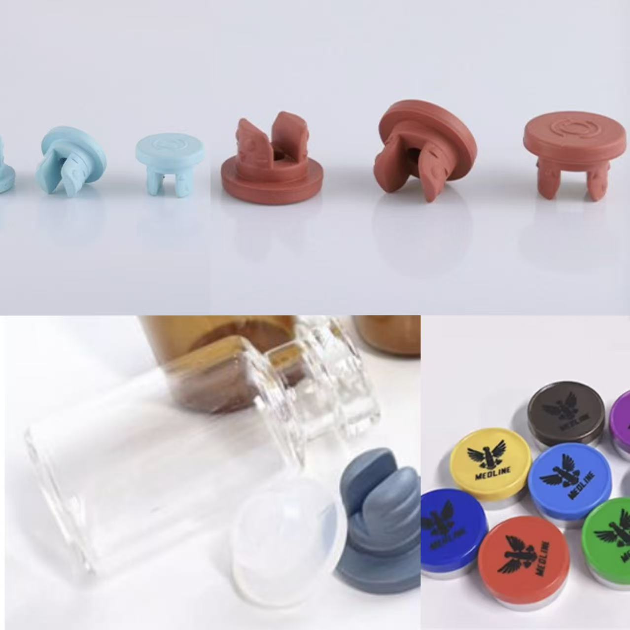 50 Rubber Stopper for Vial 2ml-30ml