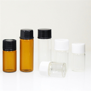 small cosmetics sample bottle