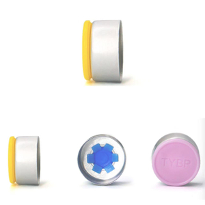 74 OB Type A Design Reduces Opening Force by 50% | Premium Aluminum-Plastic Flip Off Seals for Antibiotic Vials
