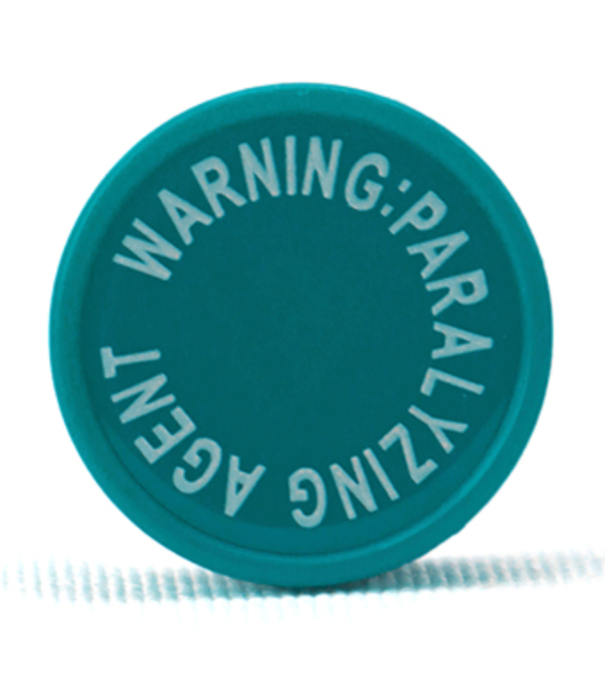 64 ZB Type E 20mm Antibiotic Bottle Aluminum-Plastic Combination Cap: Lake Blue Custom Printed Flip Off Cap with 3D Embossed Logo – Elevate Your B2B Pharma Brand Identity