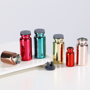 15 Cosmetic Colored 10ml Glass Vials Small Ampoule Essence Liquid Bottle