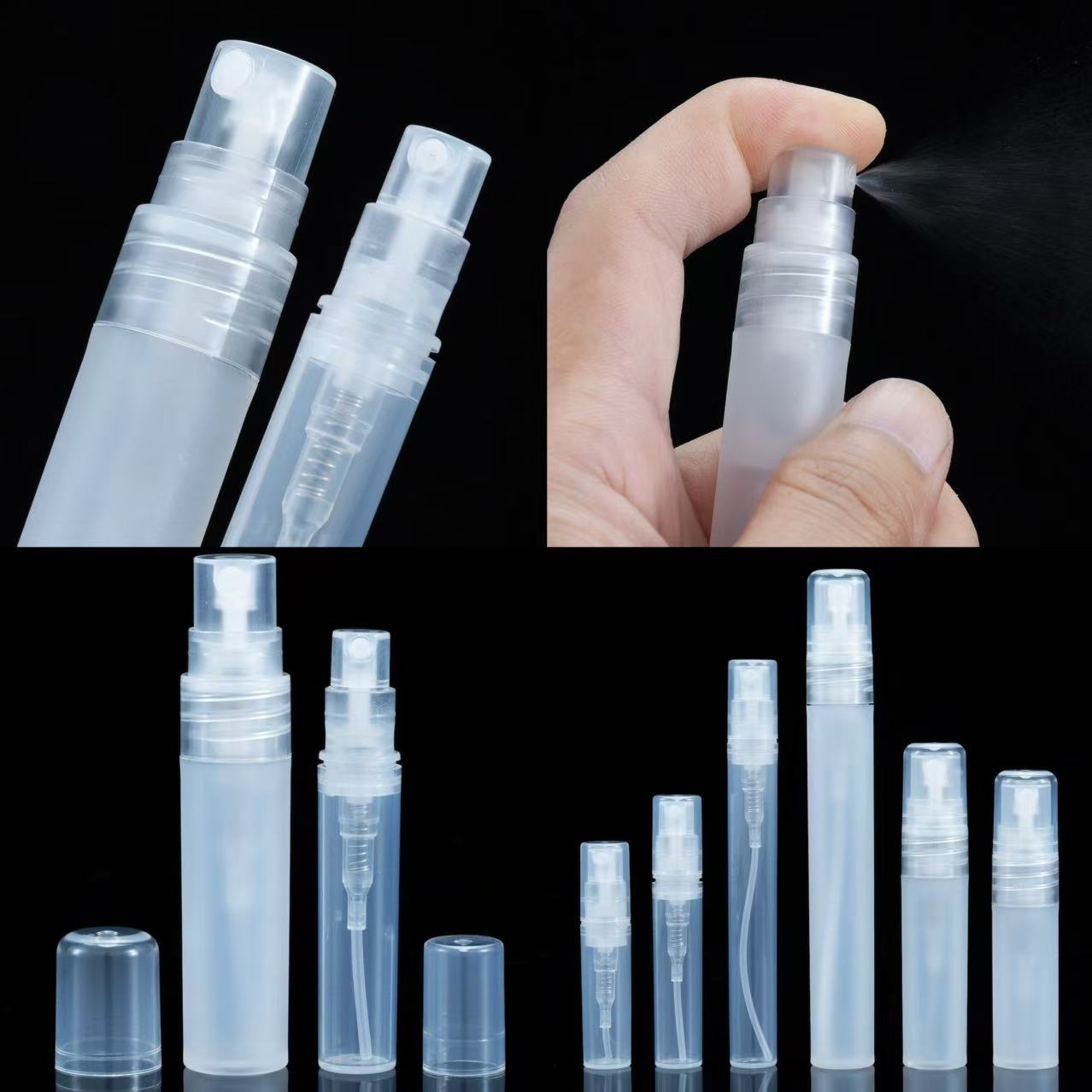 26 Customized Made 3ml Bayonet PP Plastic Spray Bottle