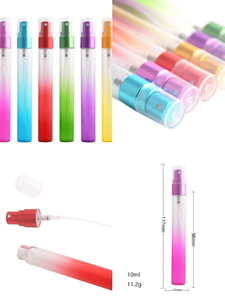 36 10ml Refillable Gradient Spray Perfume Bottles