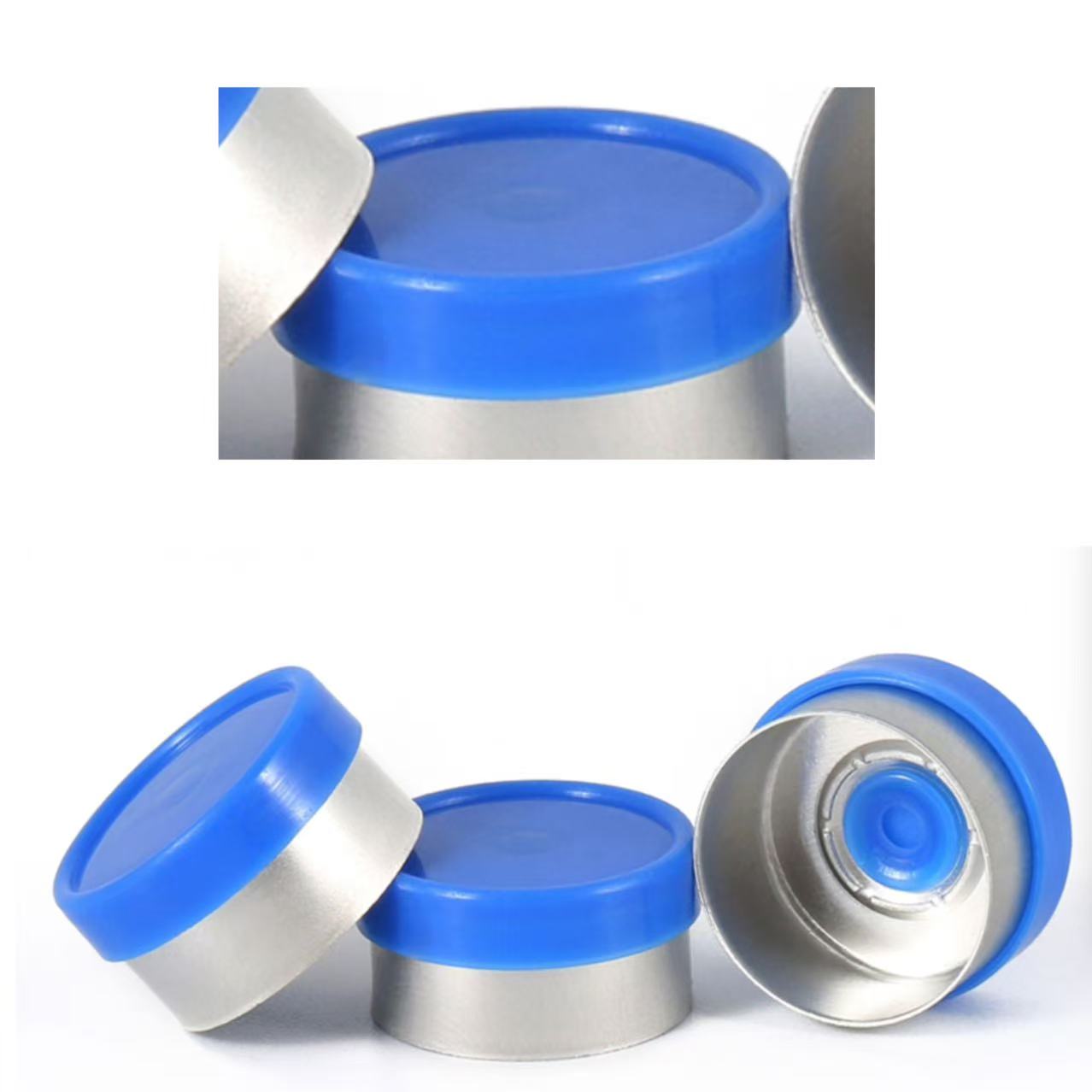 70 ZB-Type A 13mm Antibiotic Vial Closure: YBB00402005-2015 Compliant Aluminum-Plastic Cap with Hermetic Seal & Sterilization Resistance