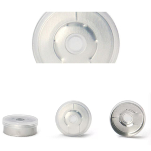 ZD Type G Aluminum Plastic Flip Off Caps for Vials