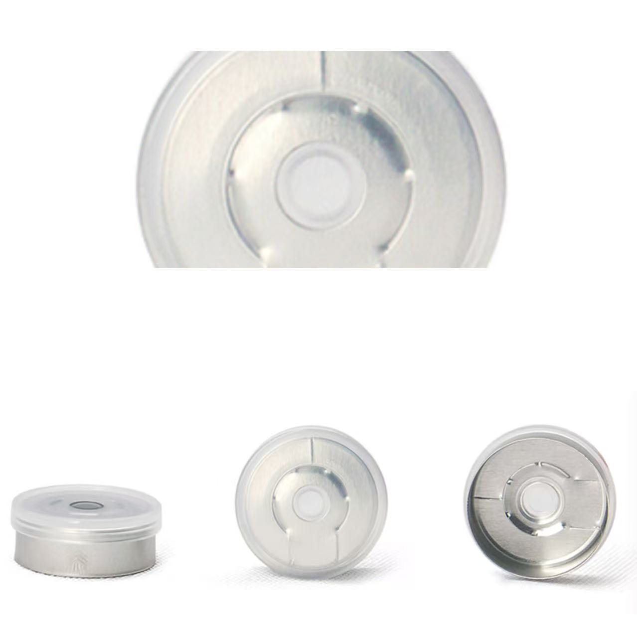 ZD Type G Aluminum Plastic Flip Off Caps for Vials