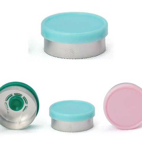 75 ZD Type H Smooth Flip-Off Cap Seal with Pre-Scored Line + Arrow for Pharma Packaging